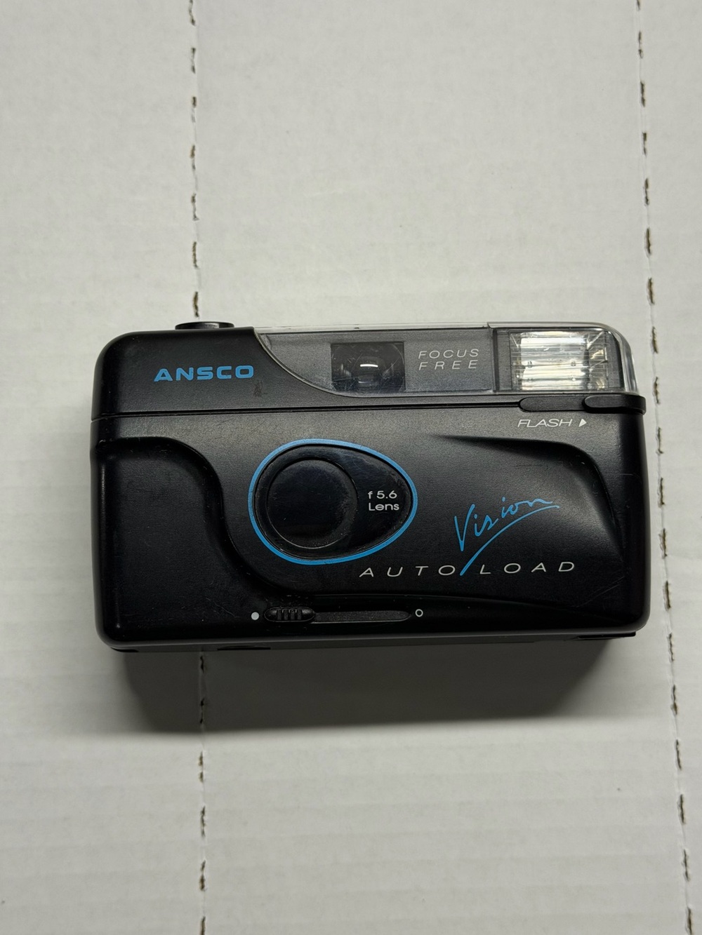 Vintage Ansco Vision Auto Load 35mm Film Camera Untested